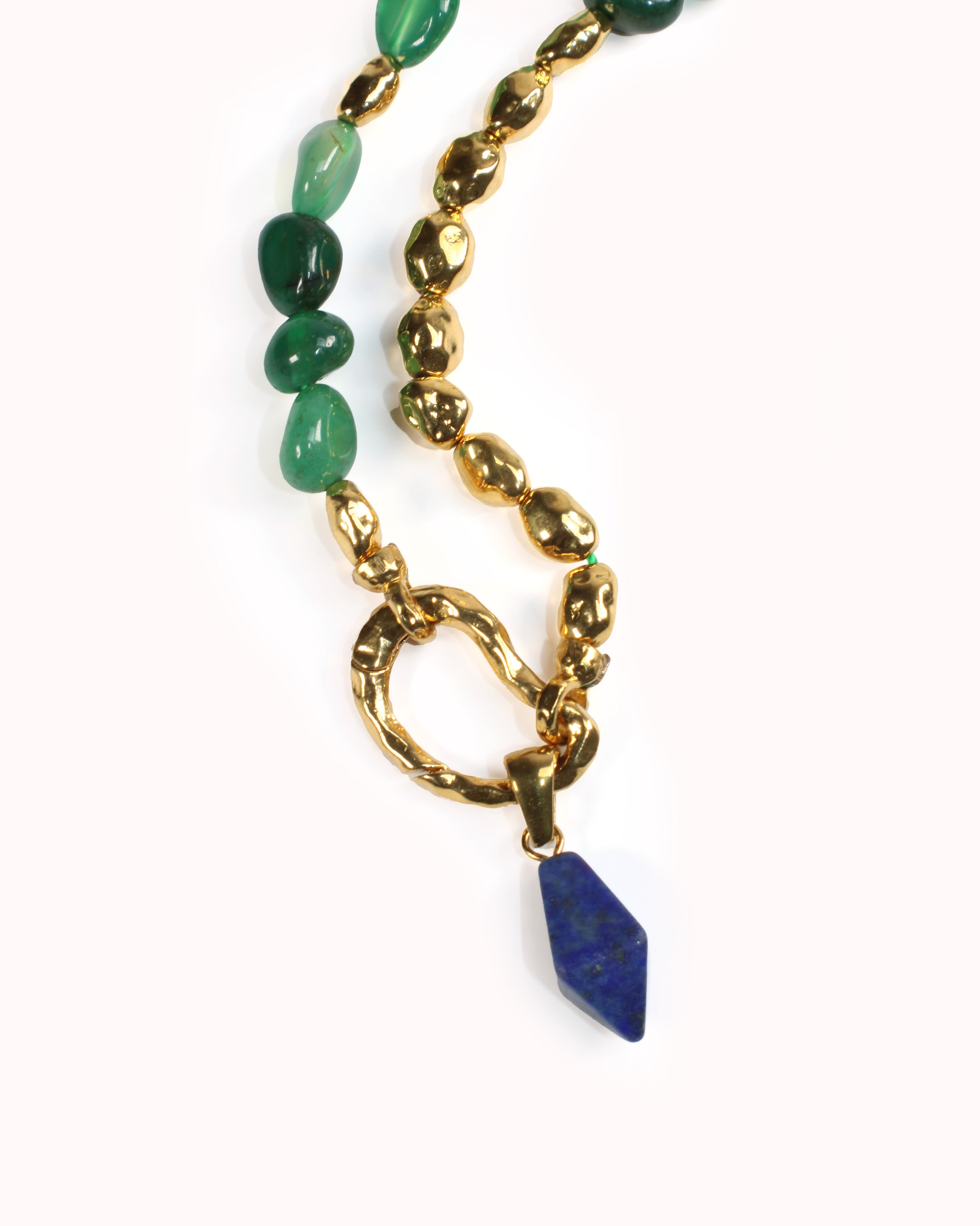 Charm Azura - Anhänger mit natürlichem Stein